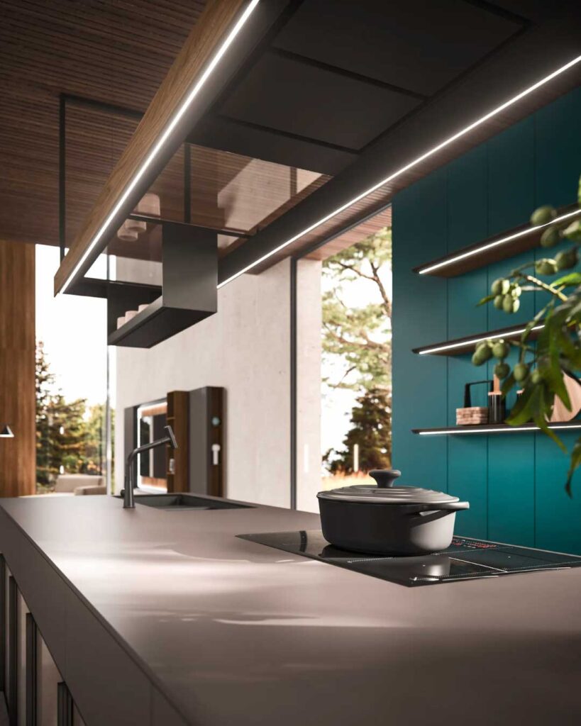 Cocinas-minimalistas-blancas-Almería Cocinas minimalistas blancas Almería